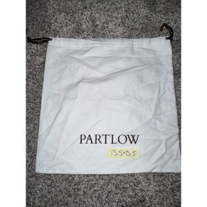 PARTLOW Cream Brown Drawstring Dust Storage Bag One Size